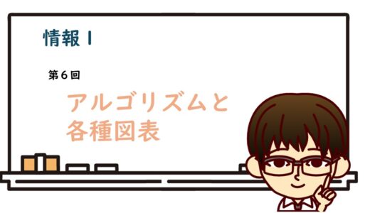 【情報Ⅰ共通テスト対策】授業の実況中継（アルゴリズムの表し方と各種図表）